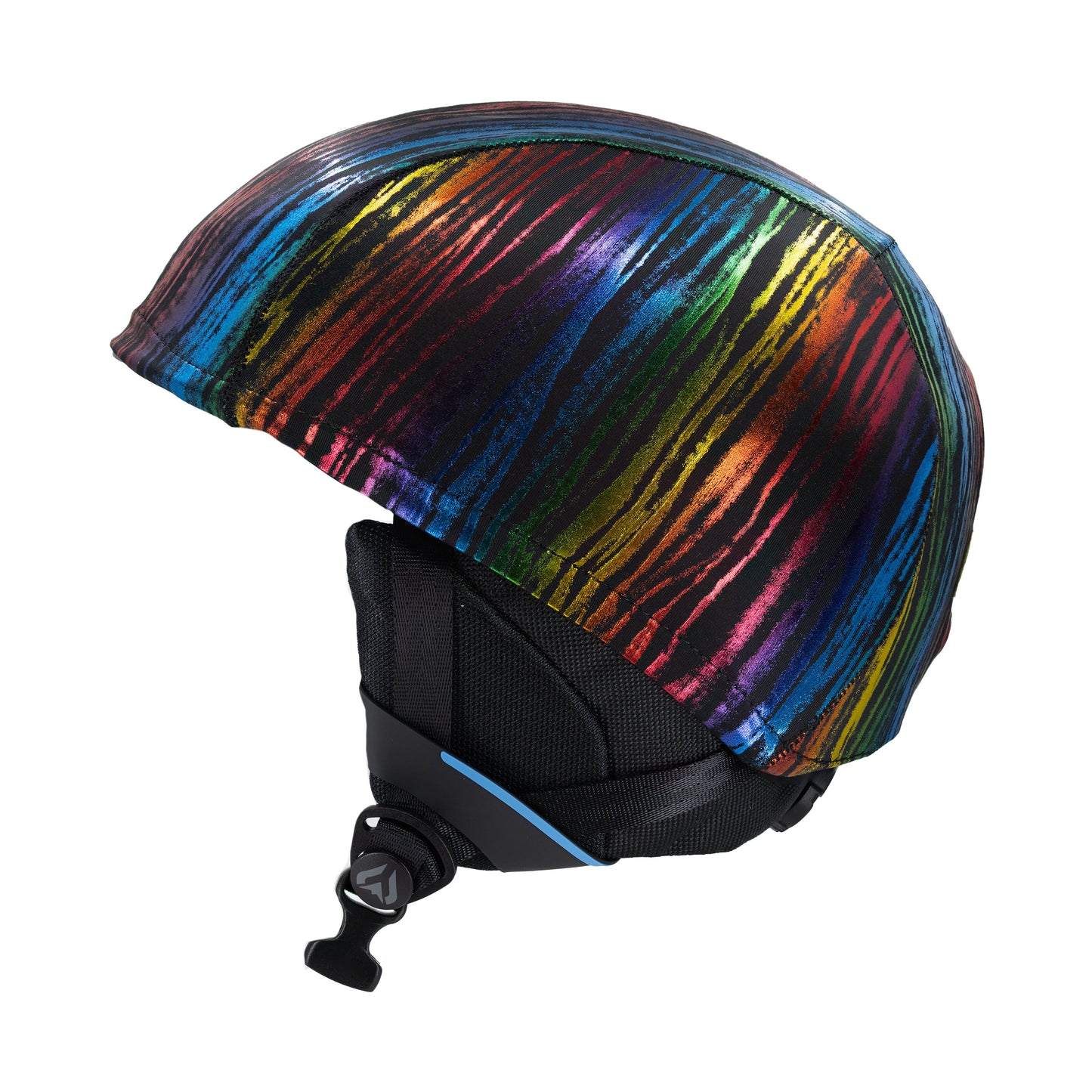 FLASH Helmet Cover // Rainbow Zebra