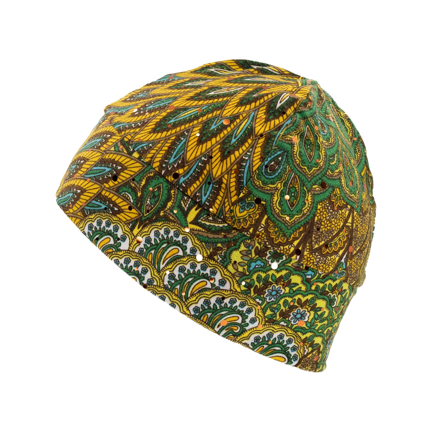 GLIDE Hat // MONA Green Gold
